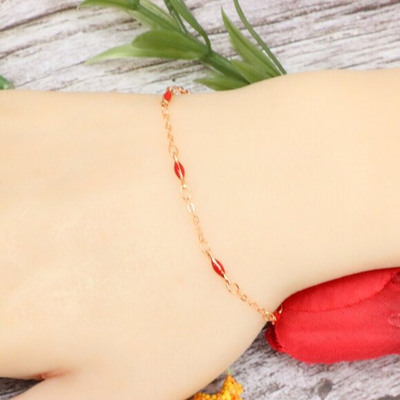 Trendy Bracelet for Girls & Women – Cute, Adjustable & Gift-Ready | MLCRC1902 - Picture 3 of 9